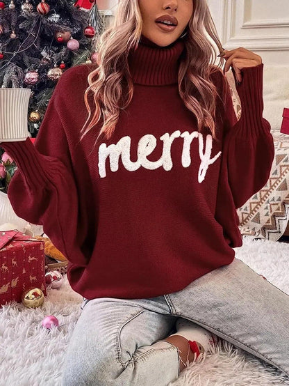 merry turtleneck sweater - basil boutique