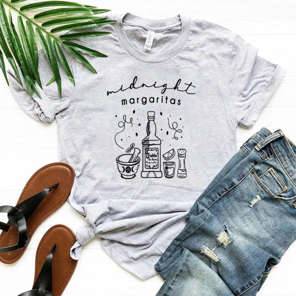 midnight margaritas t-shirt - basil boutique