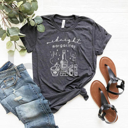 midnight margaritas t-shirt - basil boutique