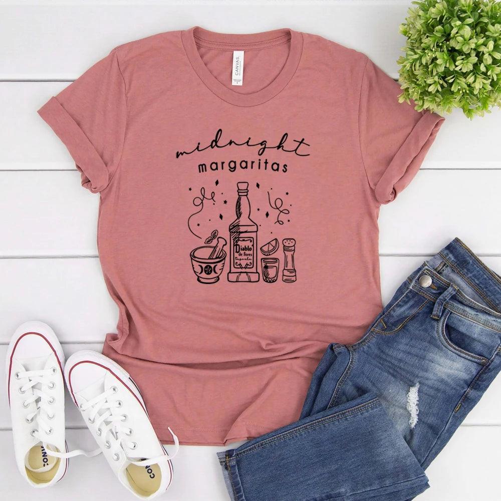 midnight margaritas t-shirt - basil boutique