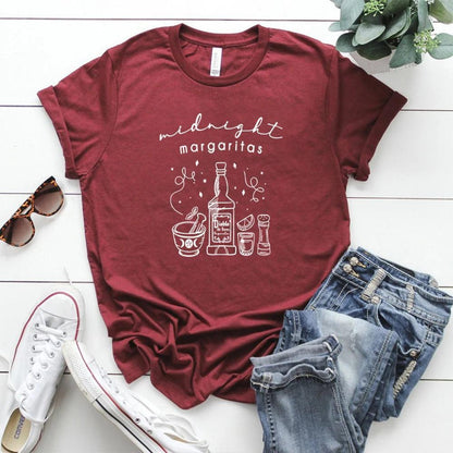 midnight margaritas t-shirt - basil boutique