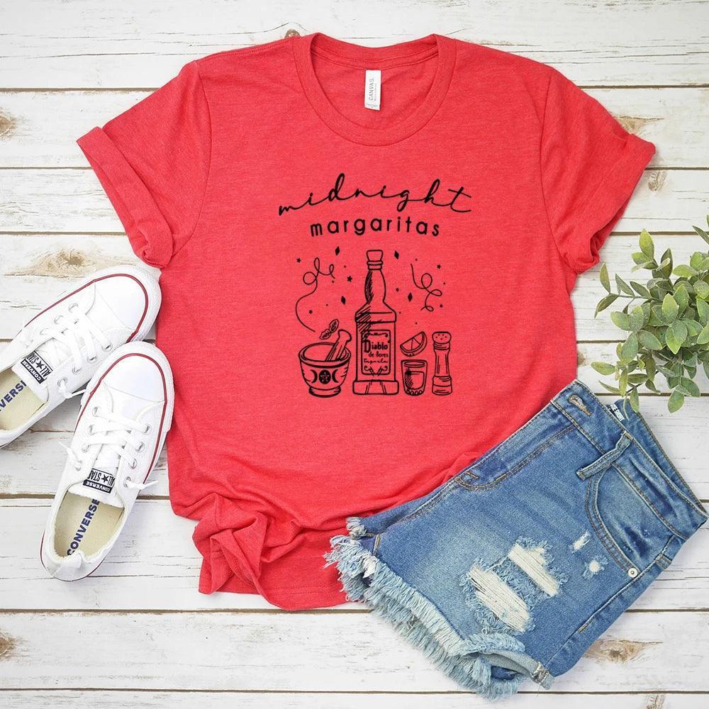 midnight margaritas t-shirt - basil boutique