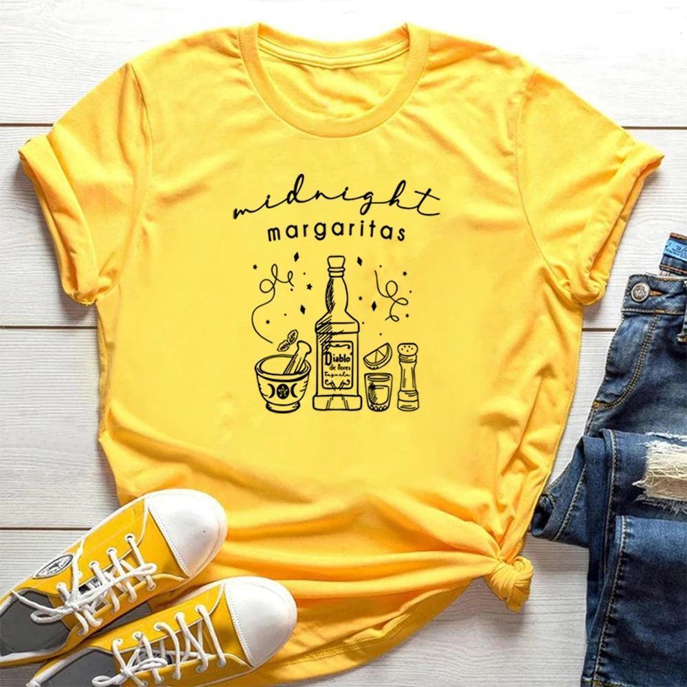 midnight margaritas t-shirt - basil boutique