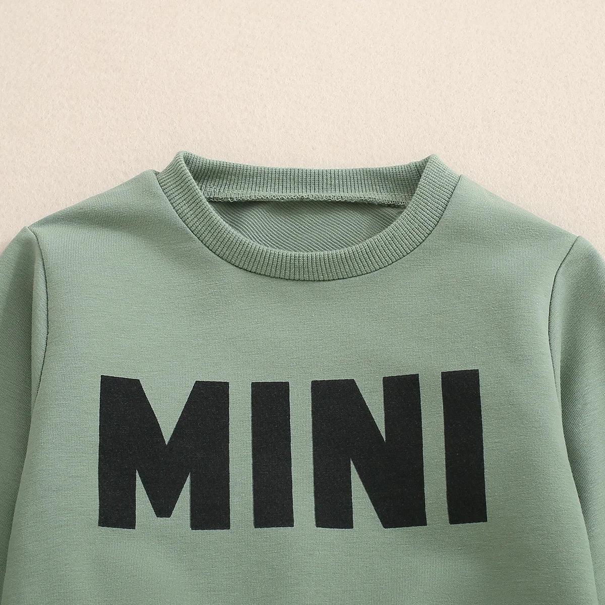 mini comfy kids outfit - basil boutique