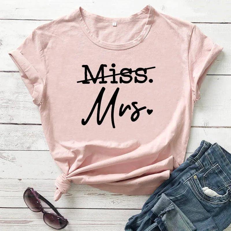 miss to mrs. t-shirt - basil boutique