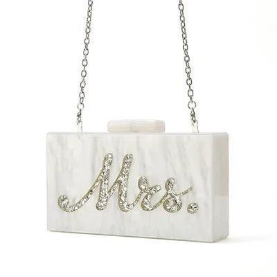 mrs. acrylic bag - basil boutique