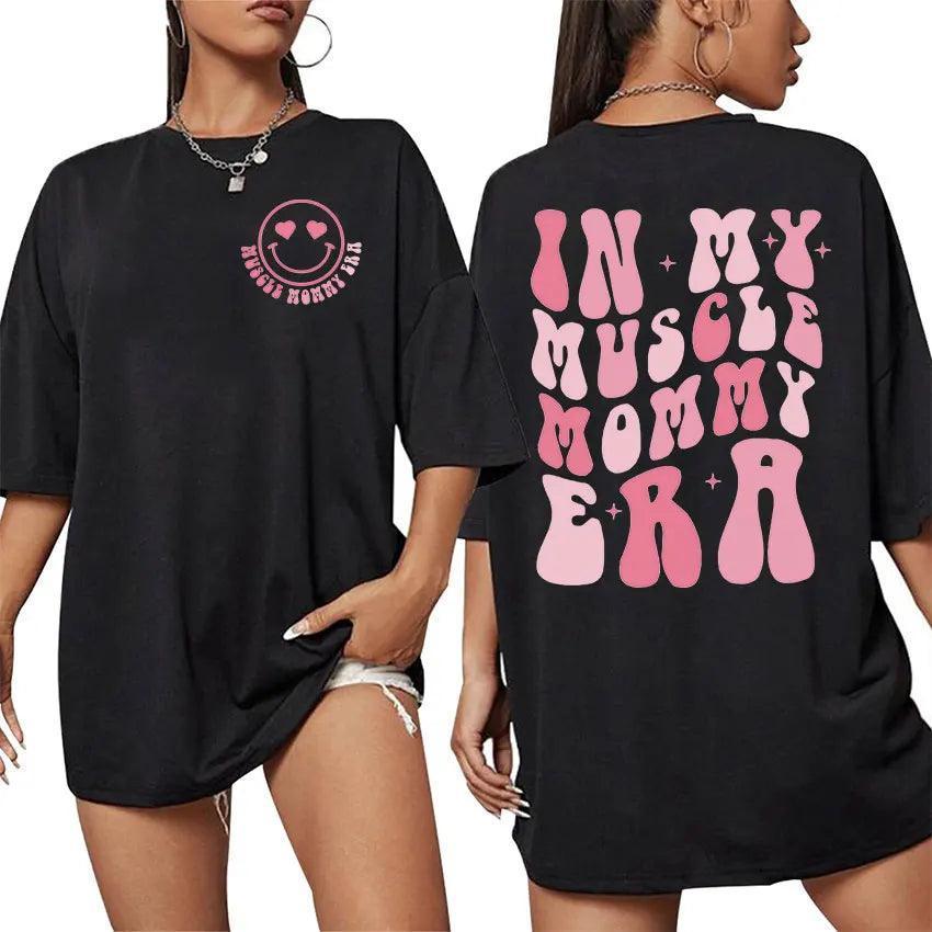 muscle mommy t-shirts - basil boutique