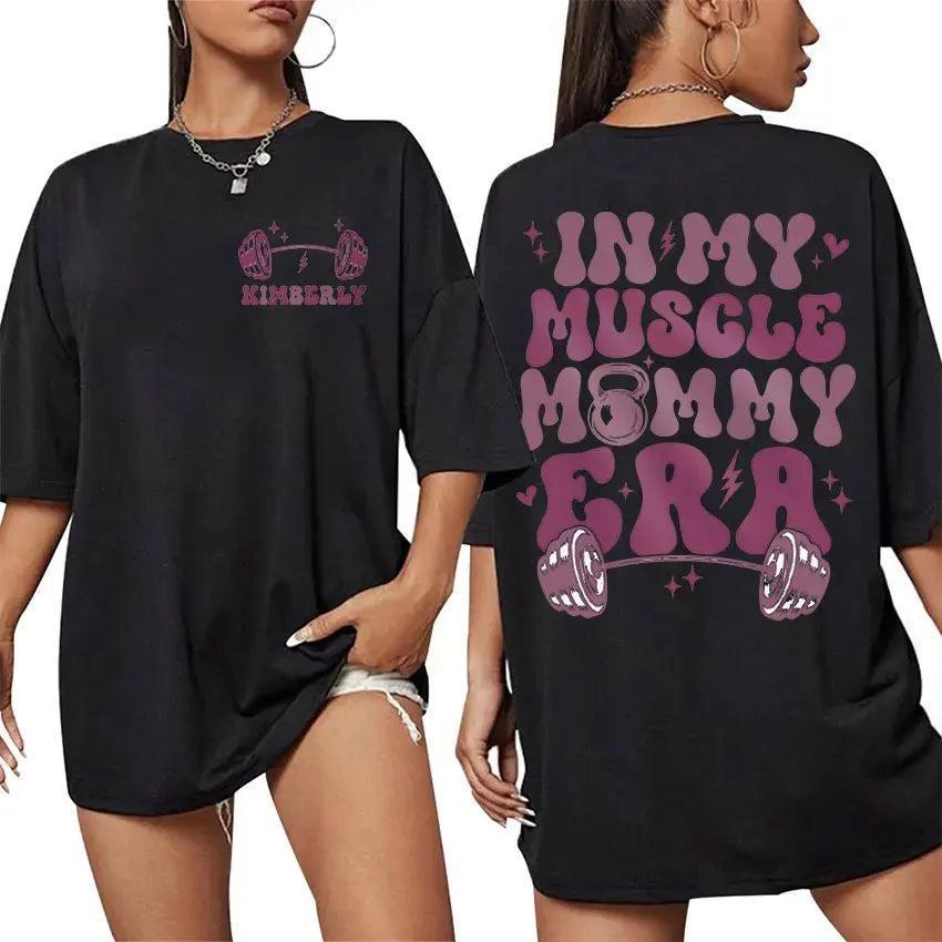 muscle mommy t-shirts - basil boutique