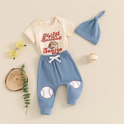 my 1st baseball season outfit - basil boutique