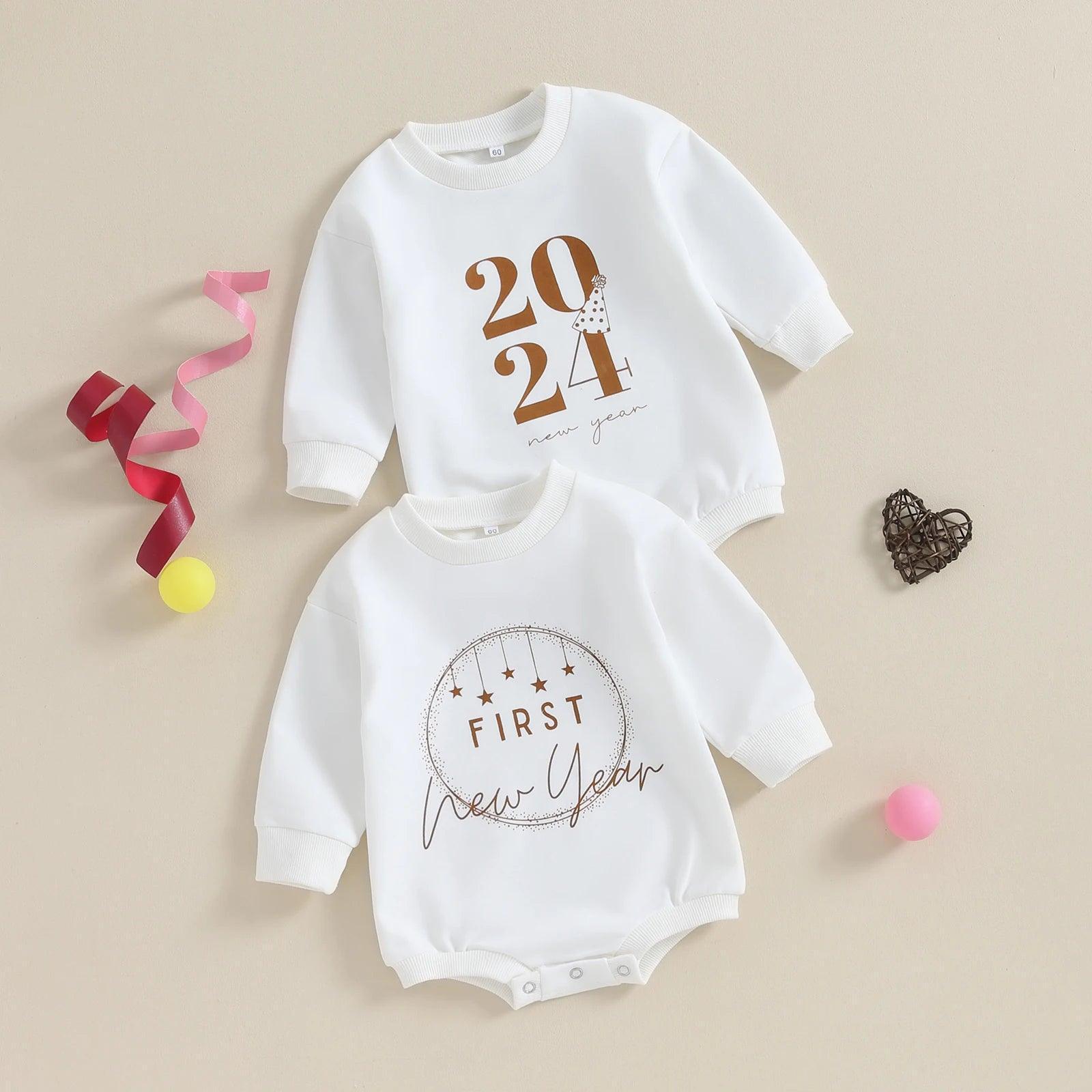 new year's eve + day onesies - basil boutique