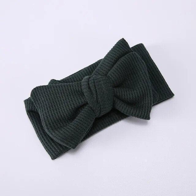 newborn bow head wrap - basil boutique