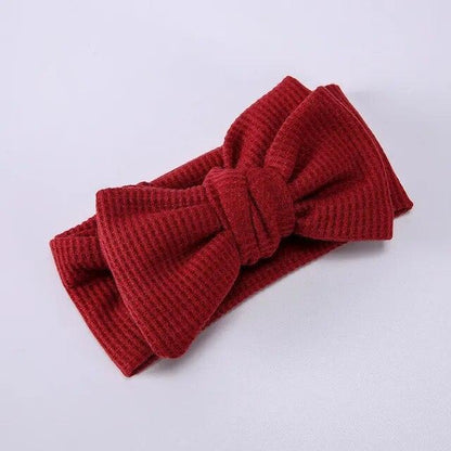 newborn bow head wrap - basil boutique