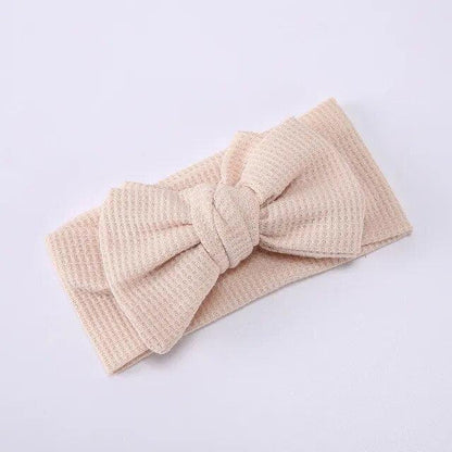 newborn bow head wrap - basil boutique