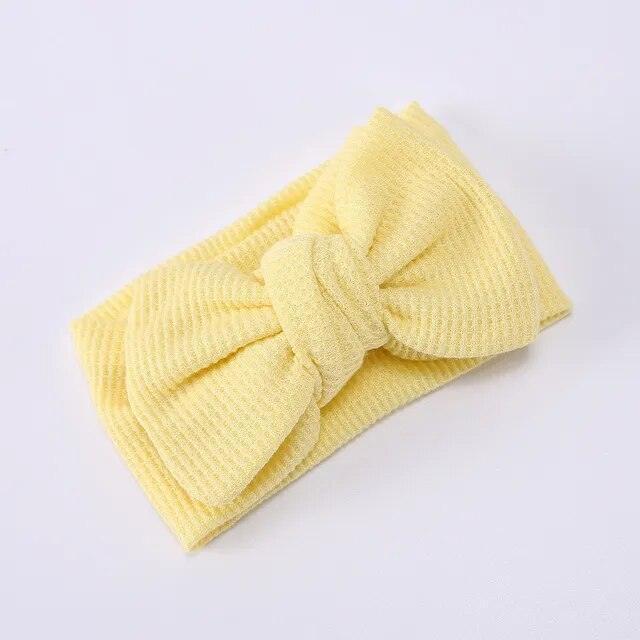 newborn bow head wrap - basil boutique