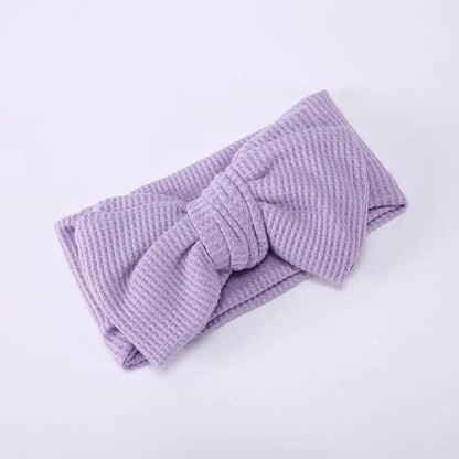 newborn bow head wrap - basil boutique