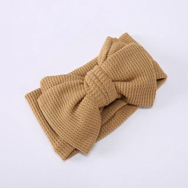 newborn bow head wrap - basil boutique