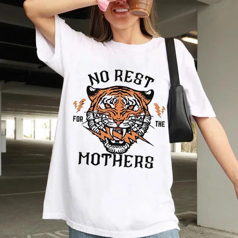 no rest mothers t-shirt - basil boutique