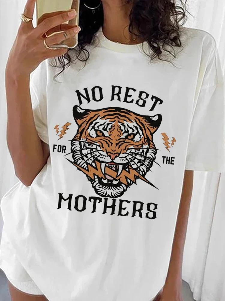 no rest mothers t-shirt - basil boutique