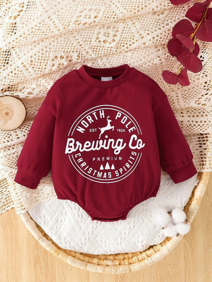 north pole brewing co. onesie - basil boutique