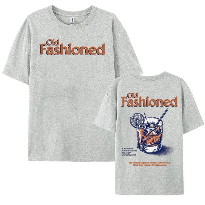 old fashion cocktail t-shirt - basil boutique