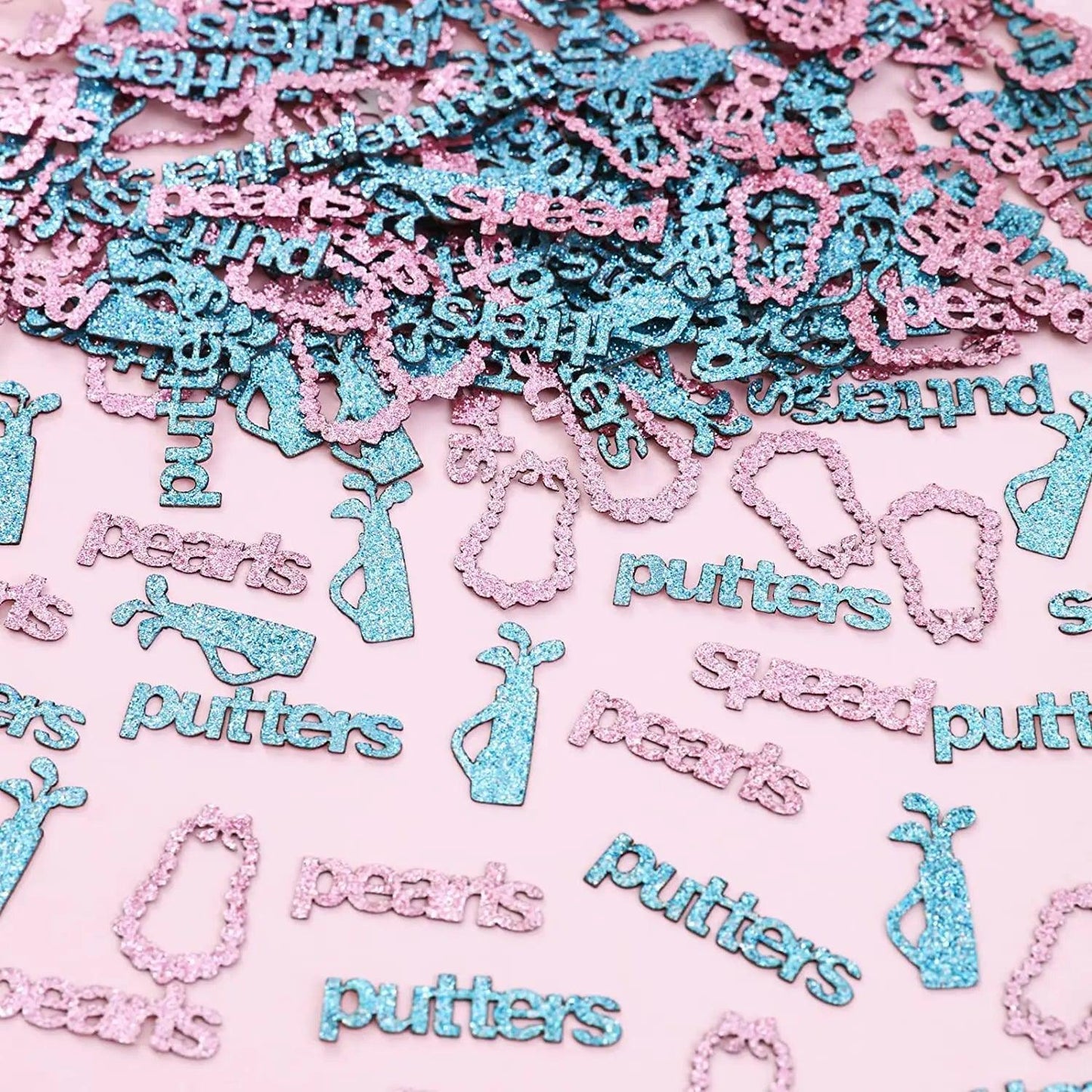 pearls or putters confetti - basil boutique