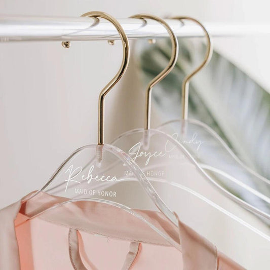 personalized acrylic hanger - basil boutique