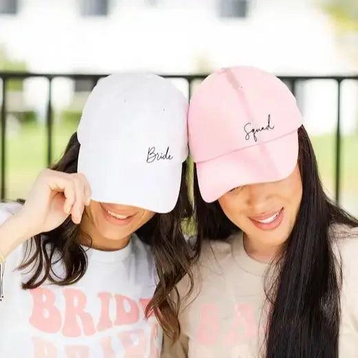 personalized baseball hat - basil boutique