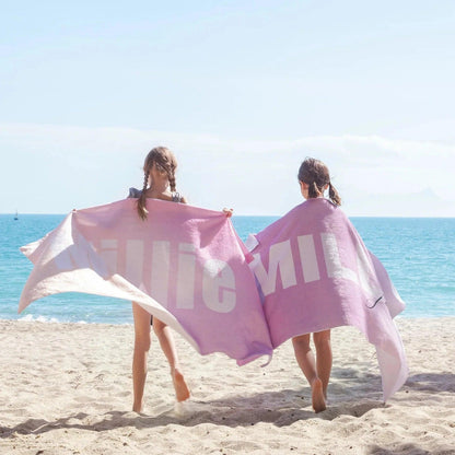 personalized beach towel - basil boutique