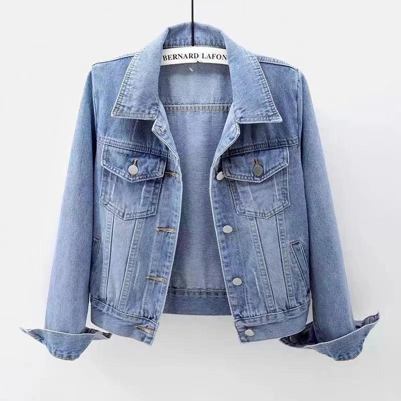 personalized denim jacket - basil boutique