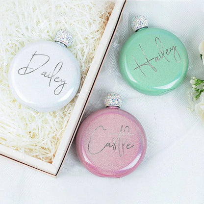 personalized flask - basil boutique