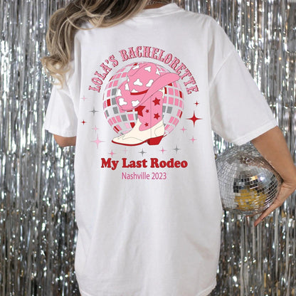 personalized my last rodeo t-shirt - basil boutique