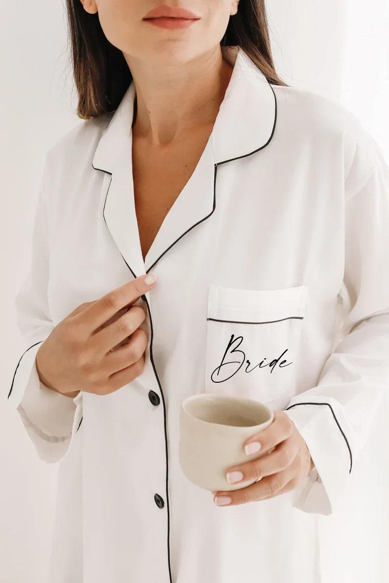 personalized night shirt - basil boutique