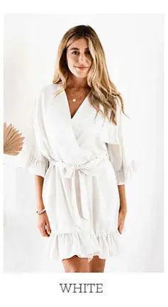 personalized ruffle robe - basil boutique