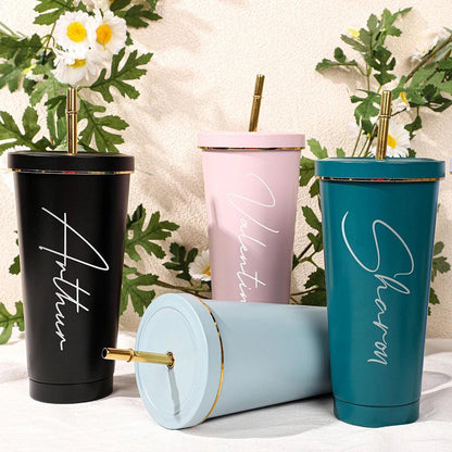 personalized tumbler - basil boutique