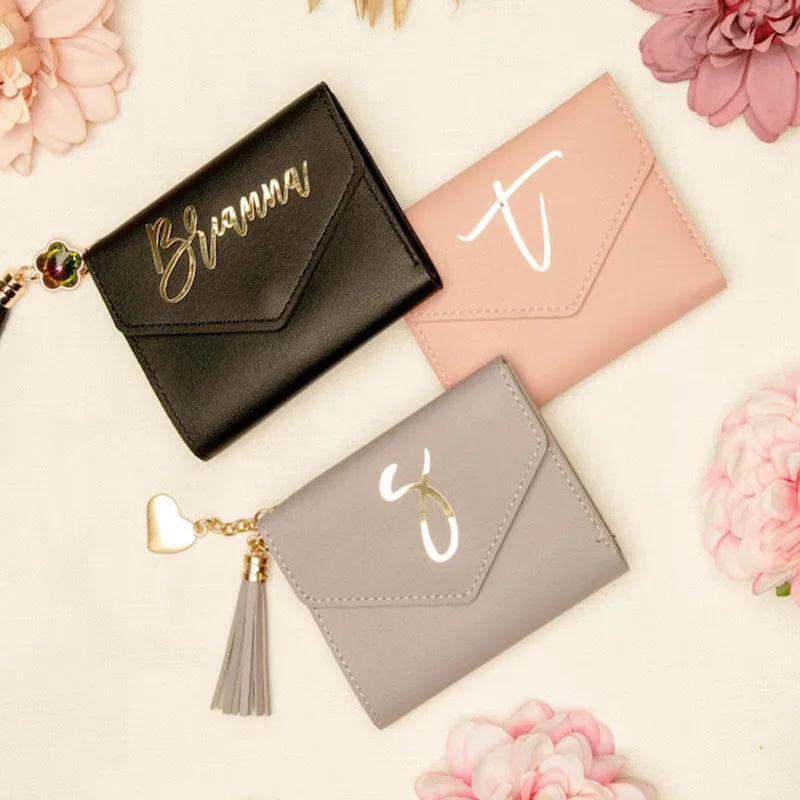 personalized wallet - basil boutique