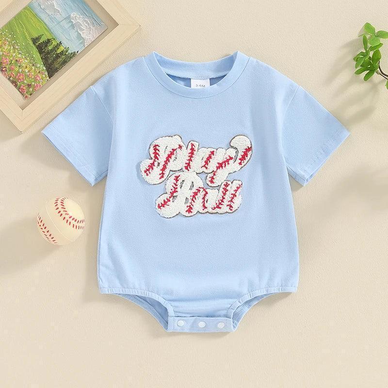 play ball onesie - basil boutique