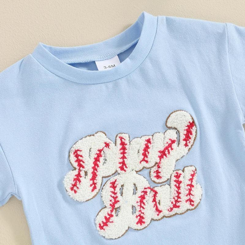 play ball onesie - basil boutique