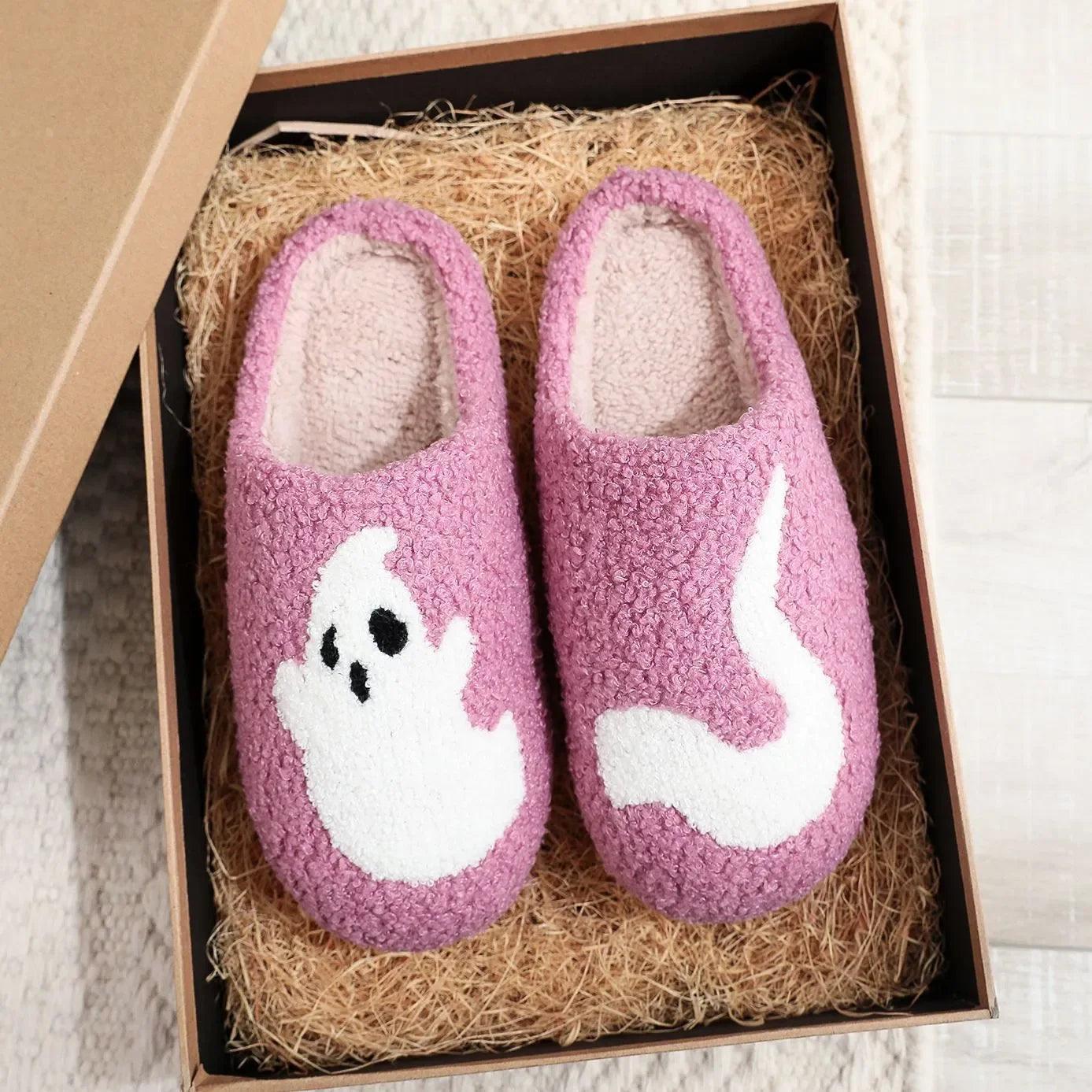 pretty spooky slippers - basil boutique