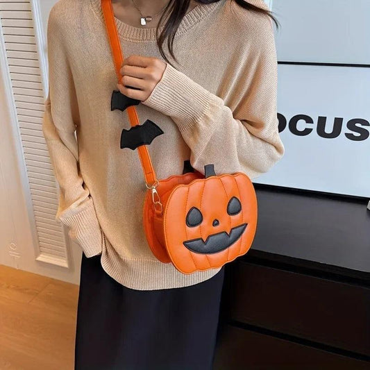 pumpkin crossbody bag - basil boutique