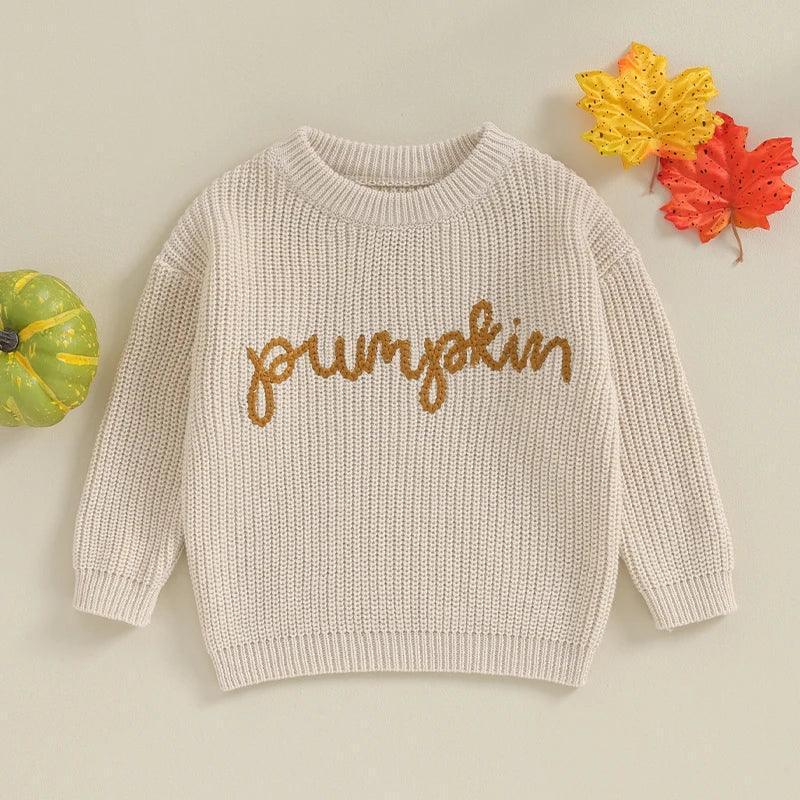 pumpkin kids sweatshirt - basil boutique