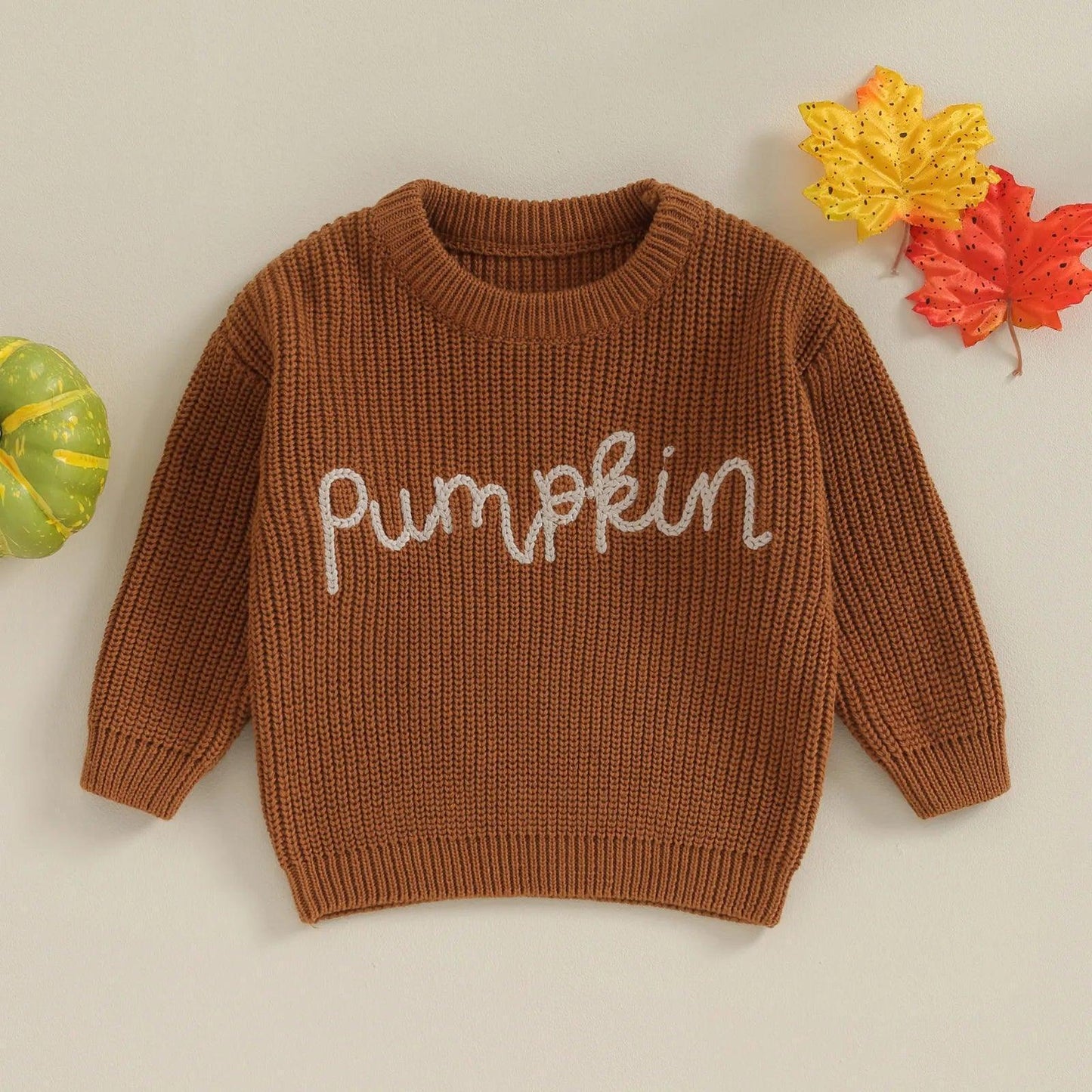 pumpkin kids sweatshirt - basil boutique