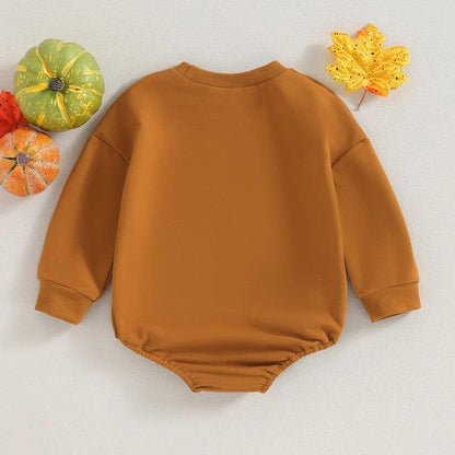 pumpkin onesies - basil boutique