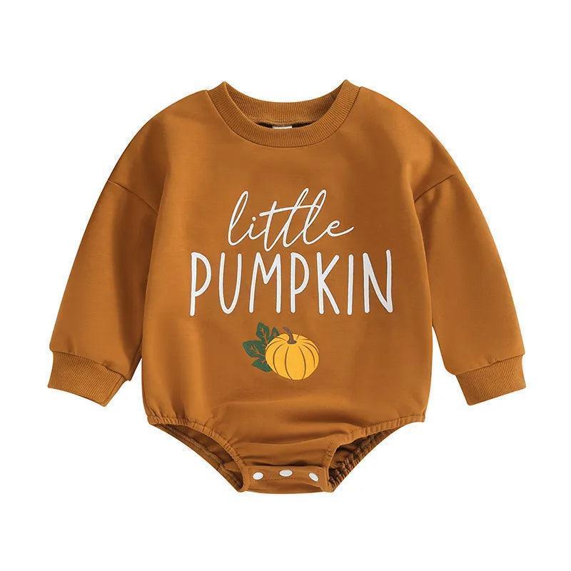 pumpkin onesies - basil boutique