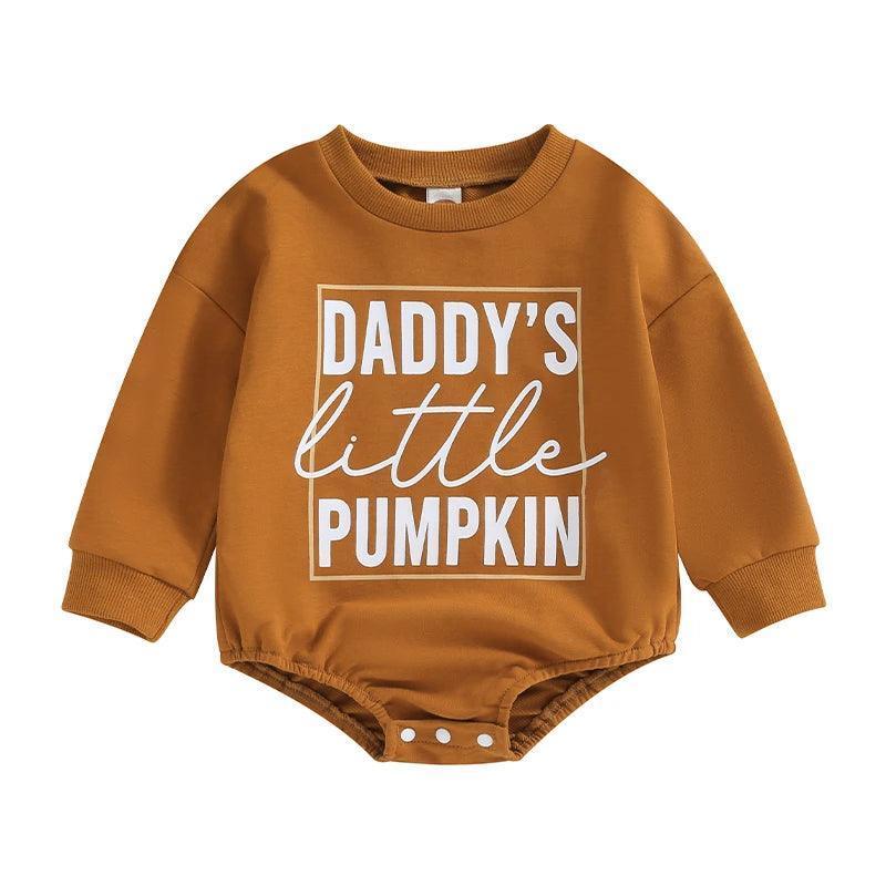 pumpkin onesies - basil boutique