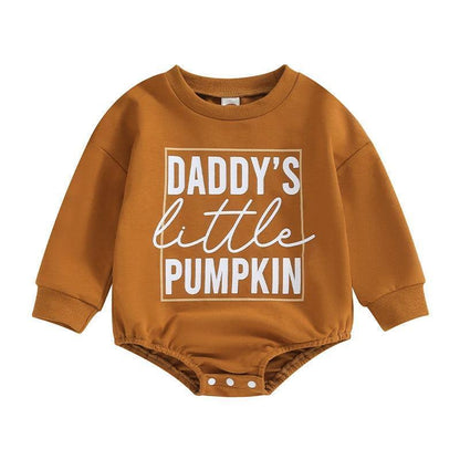 pumpkin onesies - basil boutique