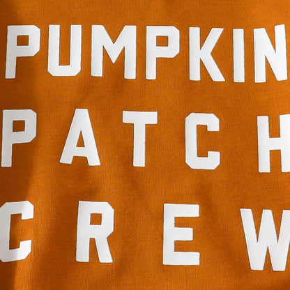 pumpkin patch crew onesie - basil boutique