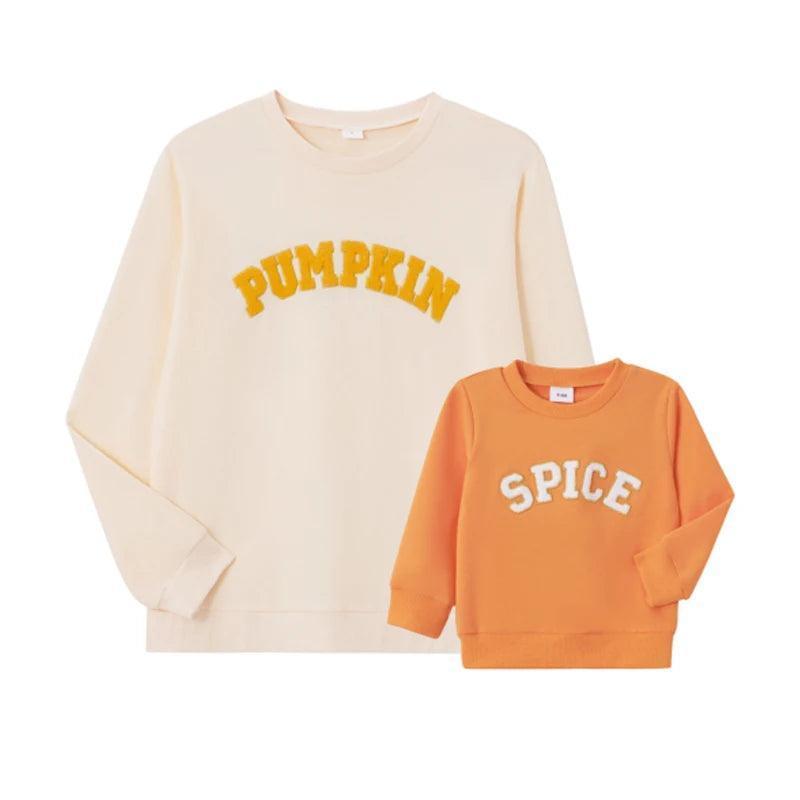 pumpkin spice matching set - basil boutique