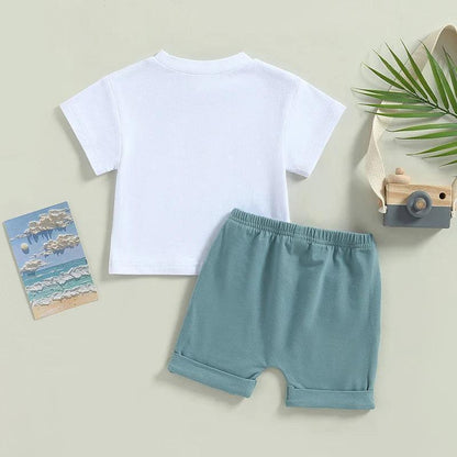 retro america kids outfit - basil boutique