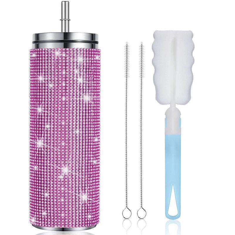 rhinestone tall tumbler - basil boutique