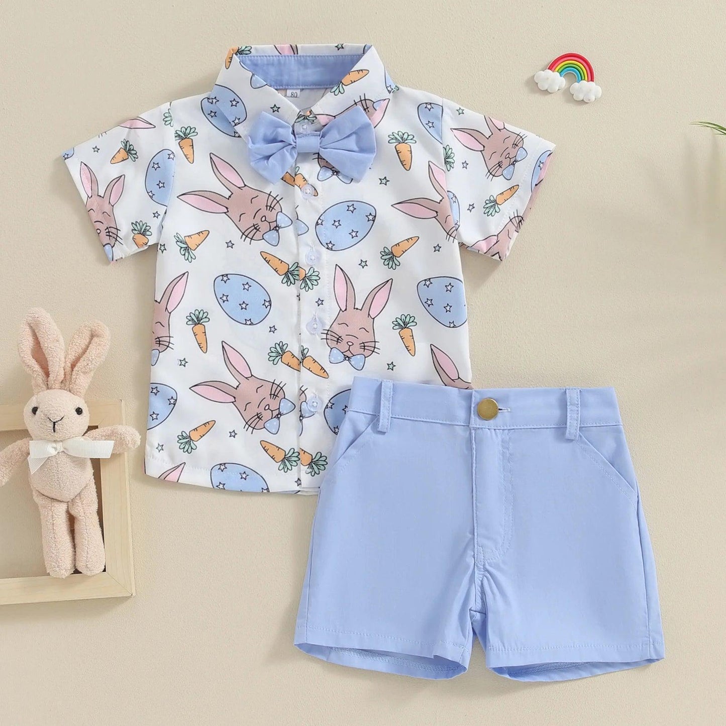 ribbit rabbit kids outfits - basil boutique